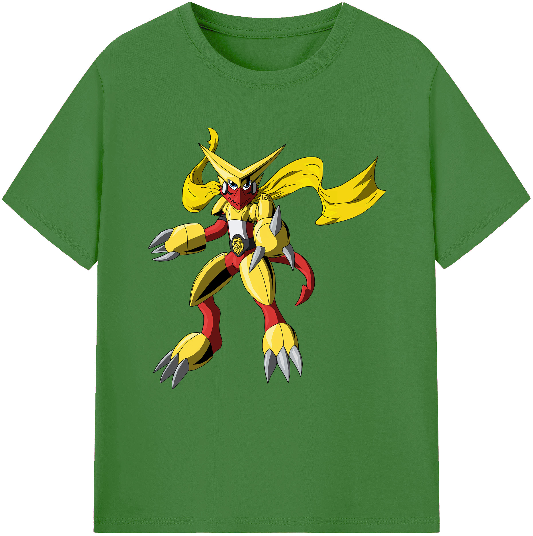 （画像用） Digimon デジタルモンスター/デジモン レディースカジュアルプリントTシャツ（綿100％）